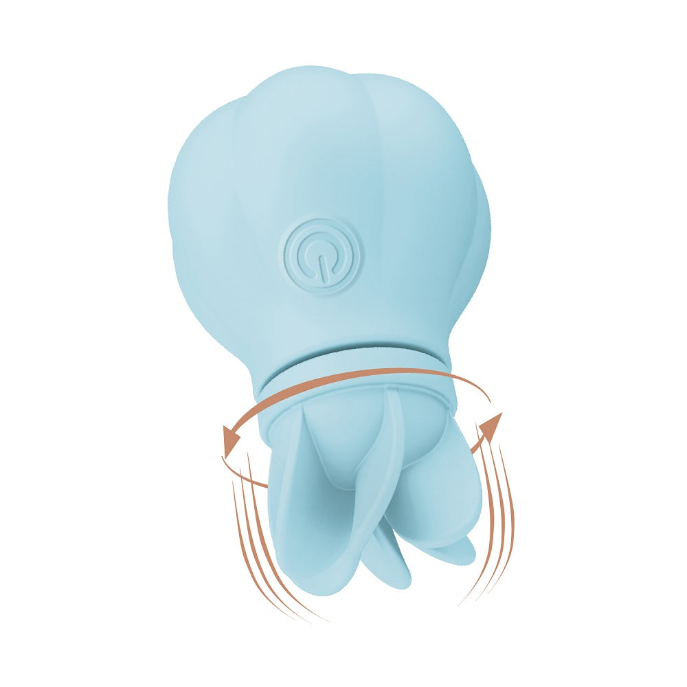 Adrien Lastic Caress Blue Rotating Massager with 5 Interchangeable Heads > Vibrators > Standard Vibrators