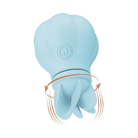Adrien Lastic Caress Blue Rotating Massager with 5 Interchangeable Heads > Vibrators > Standard Vibrators