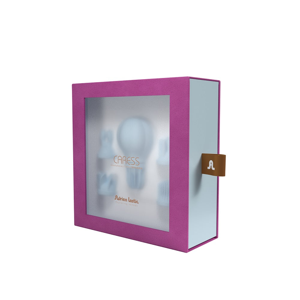 Adrien Lastic Caress Blue Rotating Massager with 5 Interchangeable Heads > Vibrators > Standard Vibrators