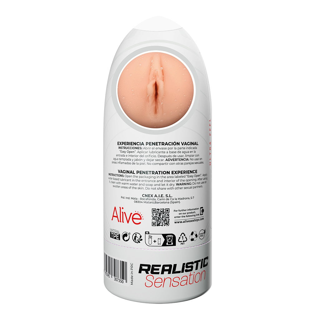 Alive Vaginal Flex (Size M) – Flexible Masturbator Toy > Sex Toys For Men > Masturbators > Manual