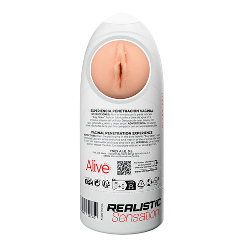 Alive Vaginal Flex (Size M) – Flexible Masturbator Toy > Sex Toys For Men > Masturbators > Manual
