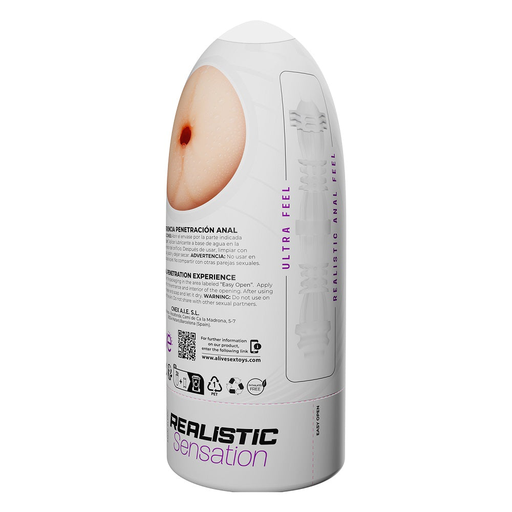 Alive Anal Flex Masturbator Size M > Sex Toys For Men > Masturbators > Manual