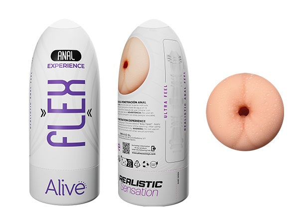 Alive Anal Flex Masturbator Size M > Sex Toys For Men > Masturbators > Manual