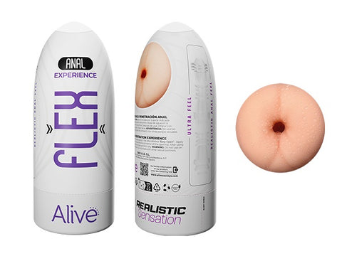 Alive Anal Flex Masturbator Size M > Sex Toys For Men > Masturbators > Manual