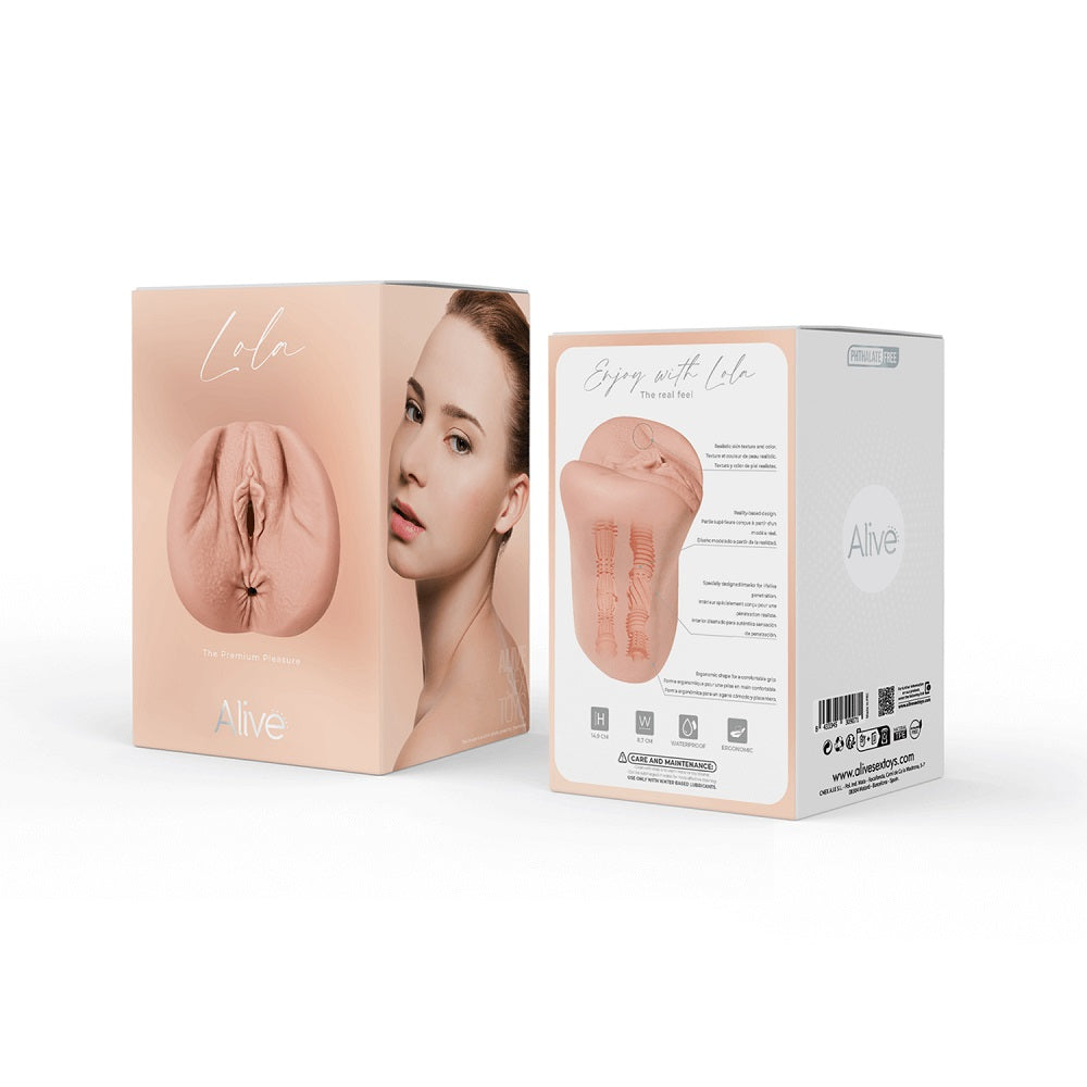 Alive Lola Super Realistic Masturbator Large Flesh > Sex Toys For Men > Masturbators > Manual