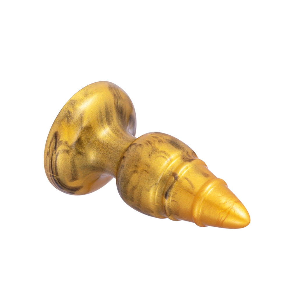 SilexD Fantasy Collection Goldy Medium – Silicone Butt Plug > Anal Range > Butt Plugs