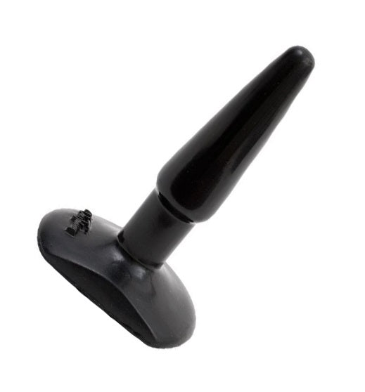 Classic Smooth Butt Plug Small Black 4.5 Inch Black Small > Anal Range > Butt Plugs