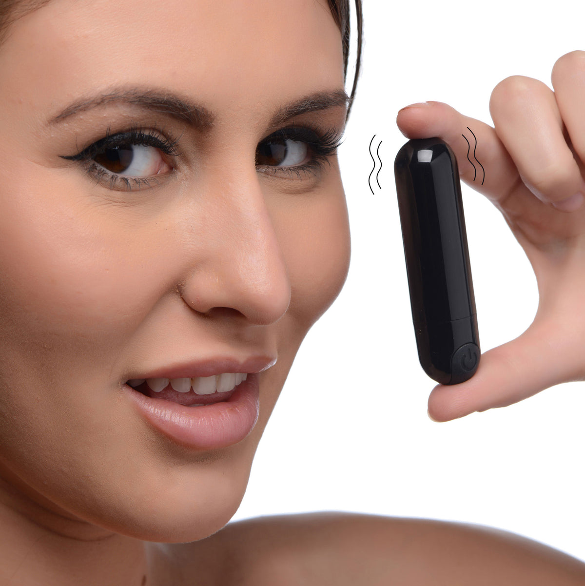 Bang 10X Rechargeable Vibrating Bullet (Black) – Compact Bullet Vibrator > Vibrators > Mini Vibrators