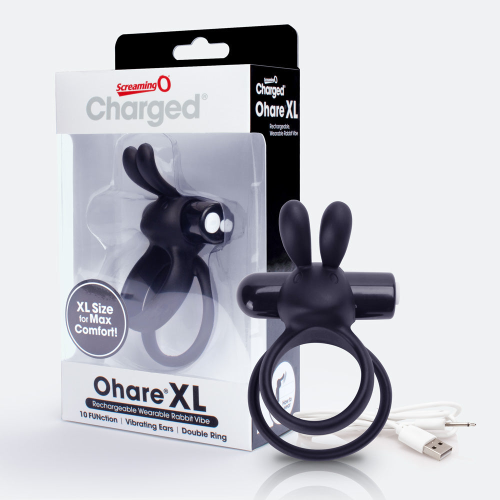 Charged Ohare XL – Rechargeable Double Cock Ring Vibrator > Sex Toys > Couples Toys