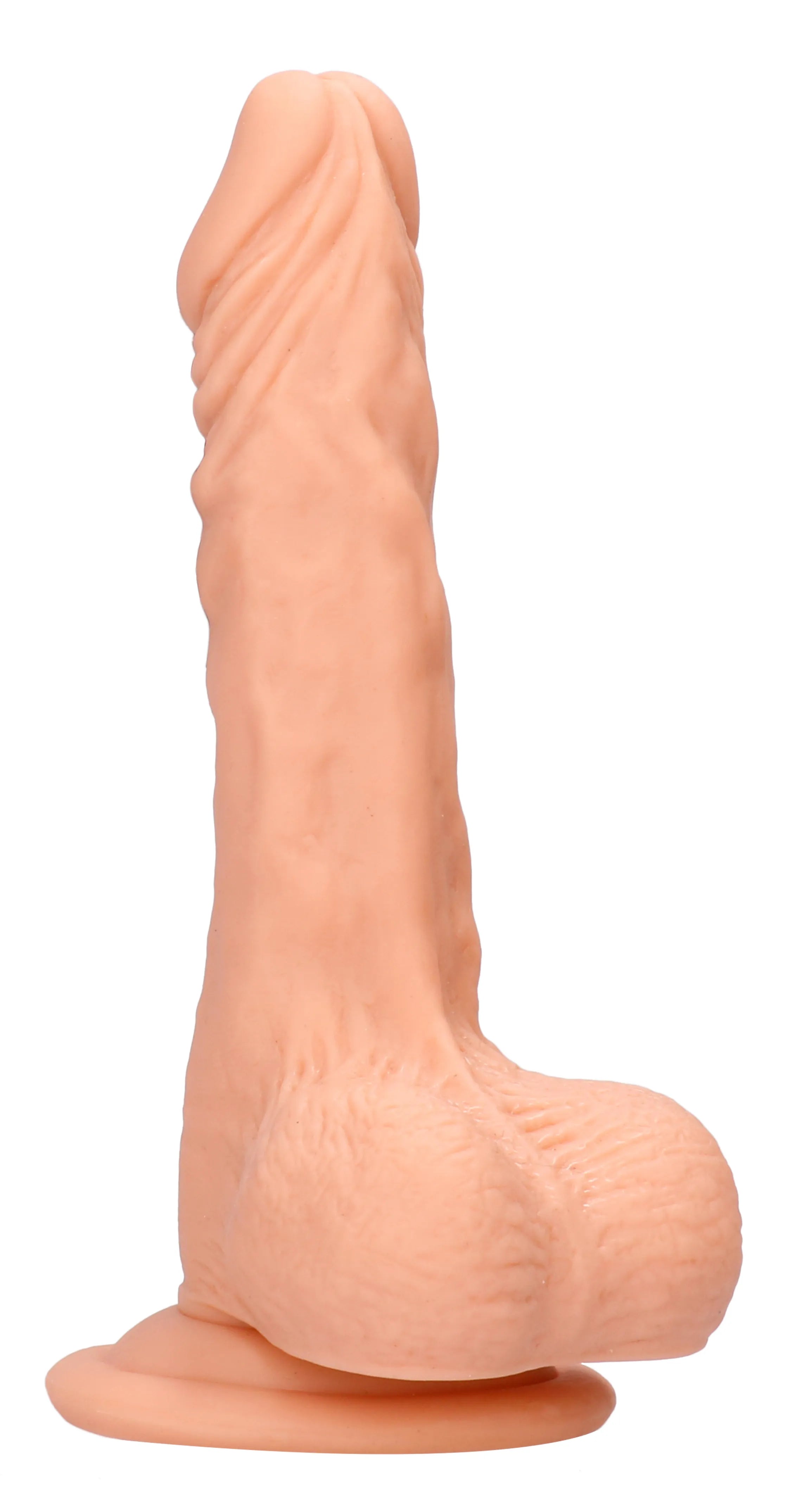 RealRock 7 Inch Realistic Dildo with Balls – Lifelike Phthalate-Free Dildo > Dildos > Realistic Dildos
