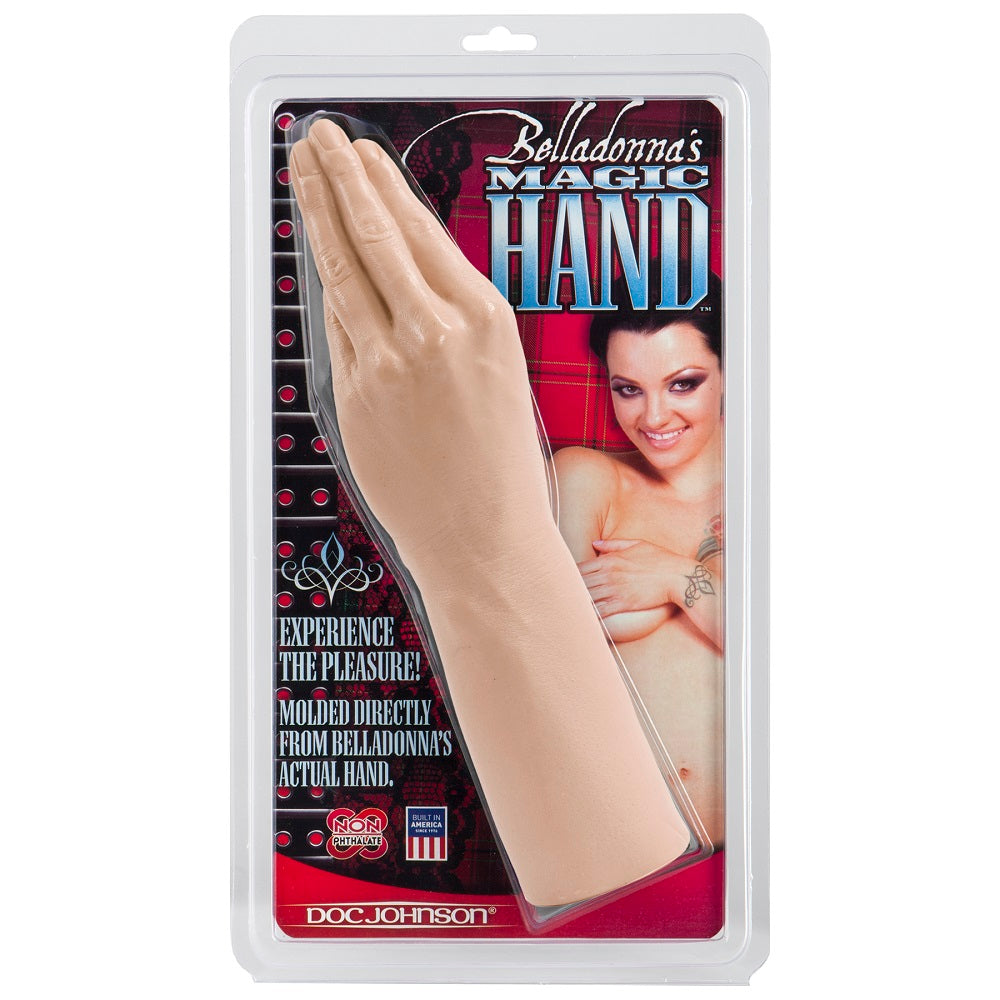 Doc Johnson Belladonna Magic Hand – Lifelike Tapered Fisting Toy 11.5 Inches Dongs Other