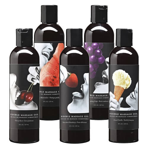 Edible Massage Oil Juicy Watermelon Flavored 237ml Bottle Default Title > Essentials > Massage Oil