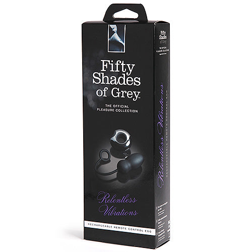 Fifty Shades Of Grey Relentless Vibrator With Remote Couples Toys