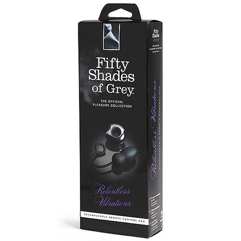 Fifty Shades Of Grey Relentless Vibrator With Remote Couples Toys