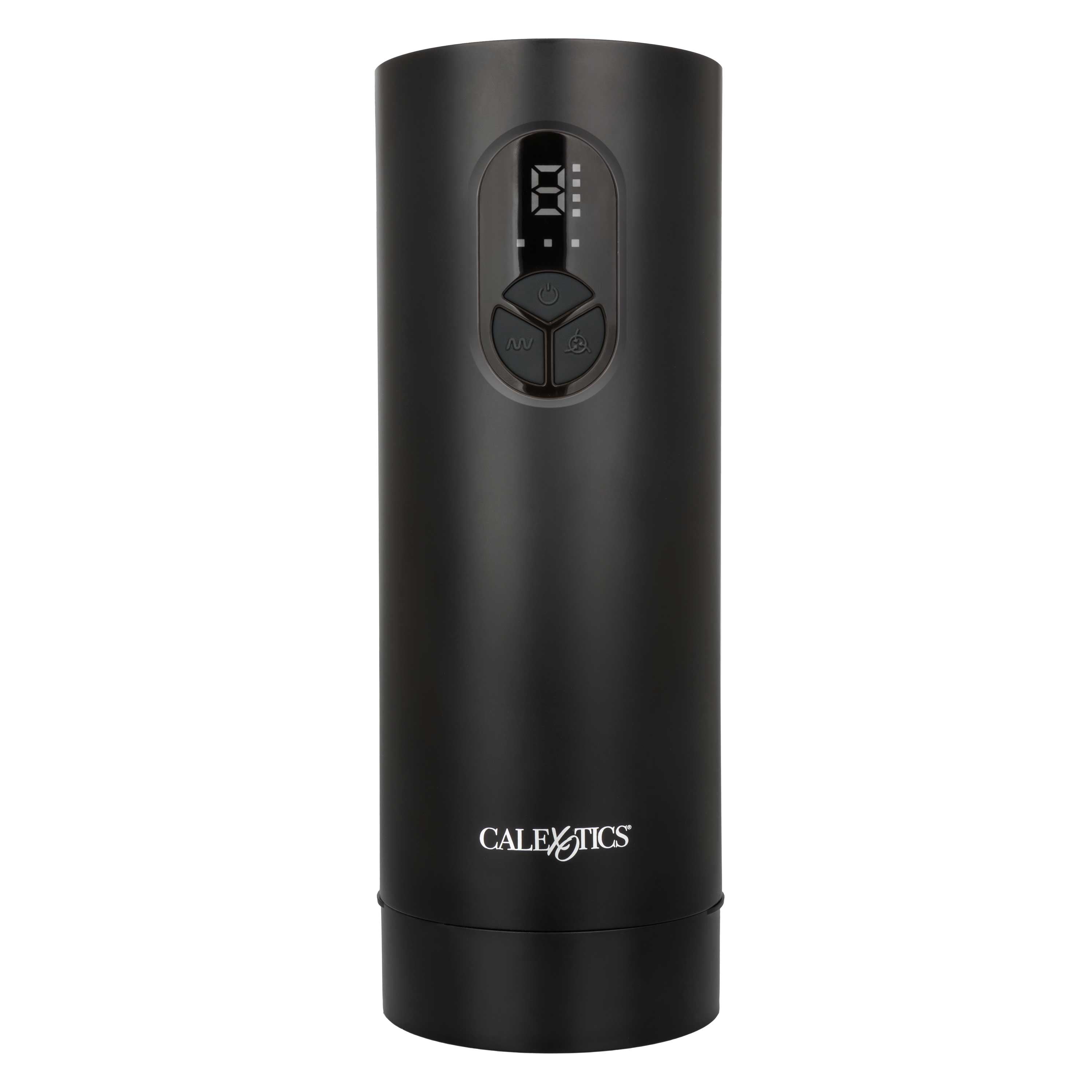 Bionic Sucking and Vibrating Masturbator Black with 4 Suction Levels and 7 Vibration Modes > Sex Toys For Men > Masturbators Premium
