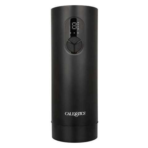Bionic Sucking and Vibrating Masturbator Black with 4 Suction Levels and 7 Vibration Modes > Sex Toys For Men > Masturbators Premium