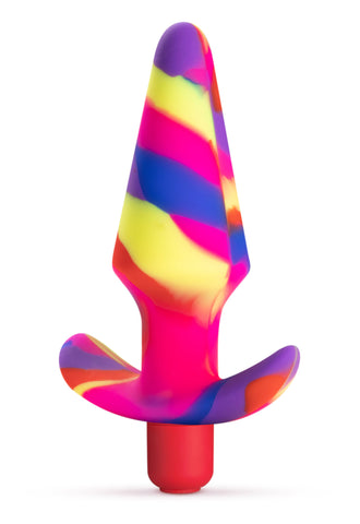 Avant Free Spirit Scarlet Silicone Butt Plug Butt Plugs - Vibrating
