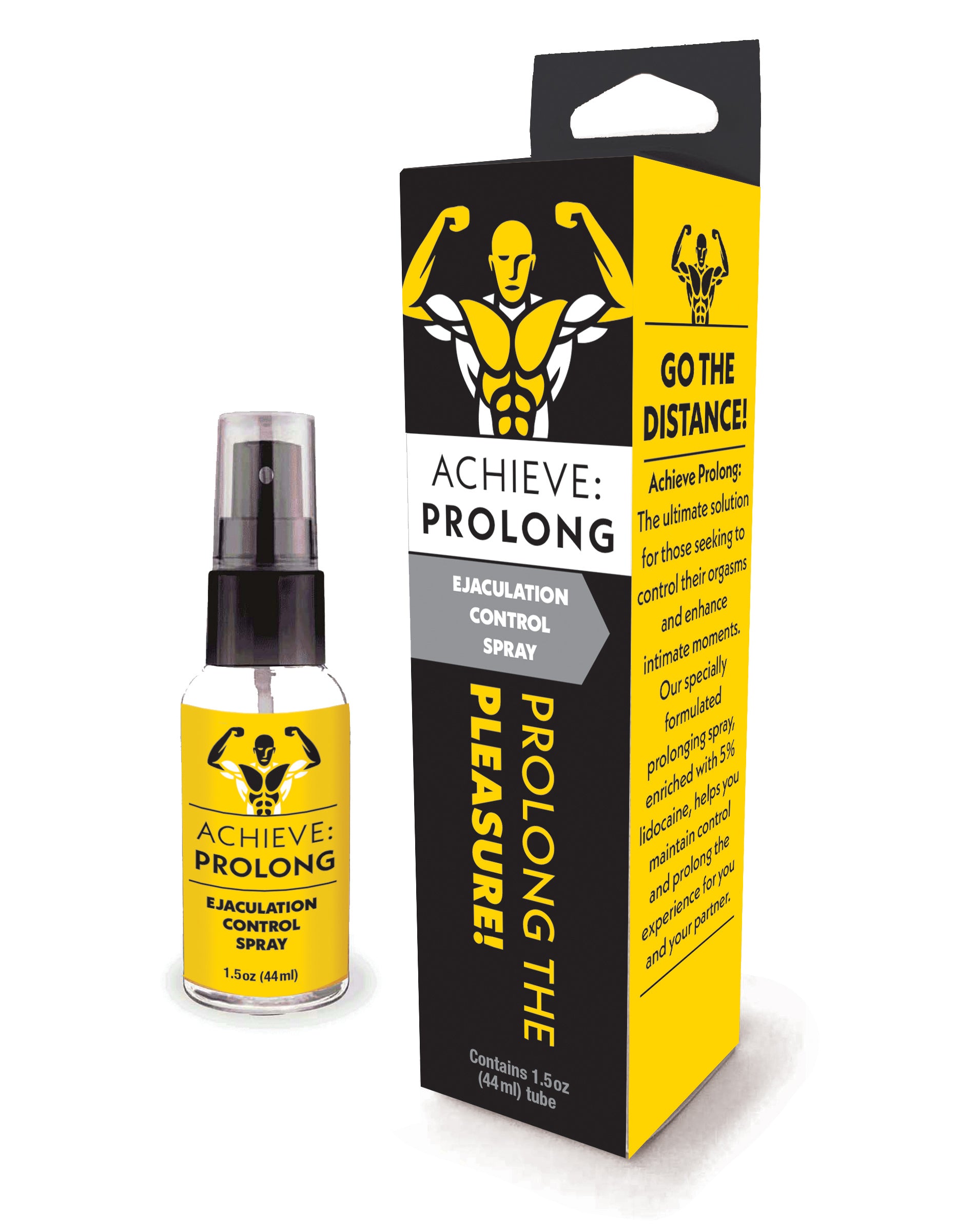 Achieve Prolong Spray 44ml – Fast-Acting Desensitizing Delay Spray for Men Secondary image