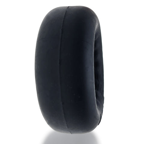 Oxballs Axis Inner Ribbed Griphold Comfort Cock Ring Black Ice > Cock Ring > Single