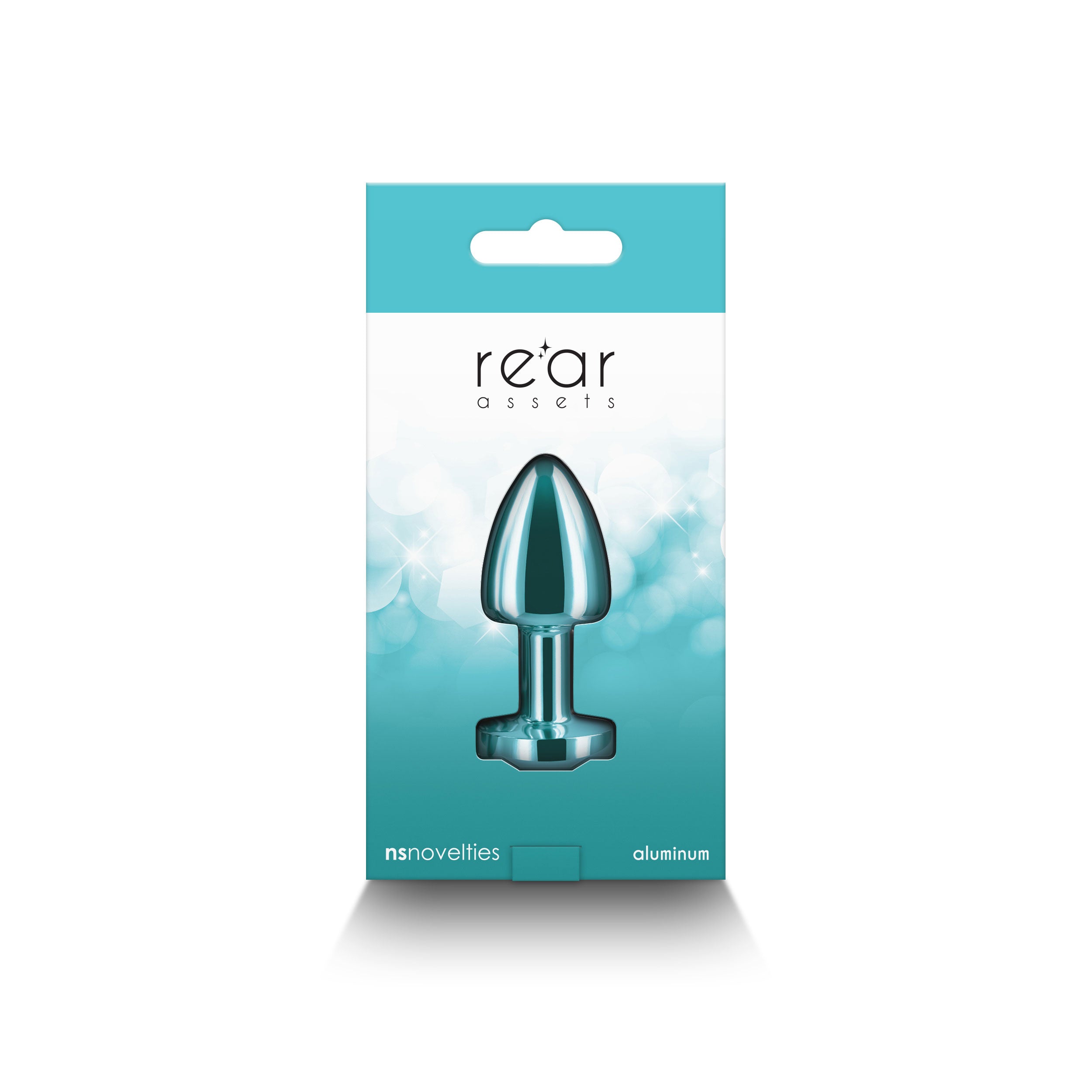 Rear Assets Petite Anal Toy in Teal for Beginners > Anal Range > Jewel Butt Plugs