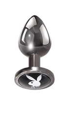 Playboy Pleasure Tux Small Metal Butt Plug 7.4 cm Size > Anal Range > Jewel Butt Plugs