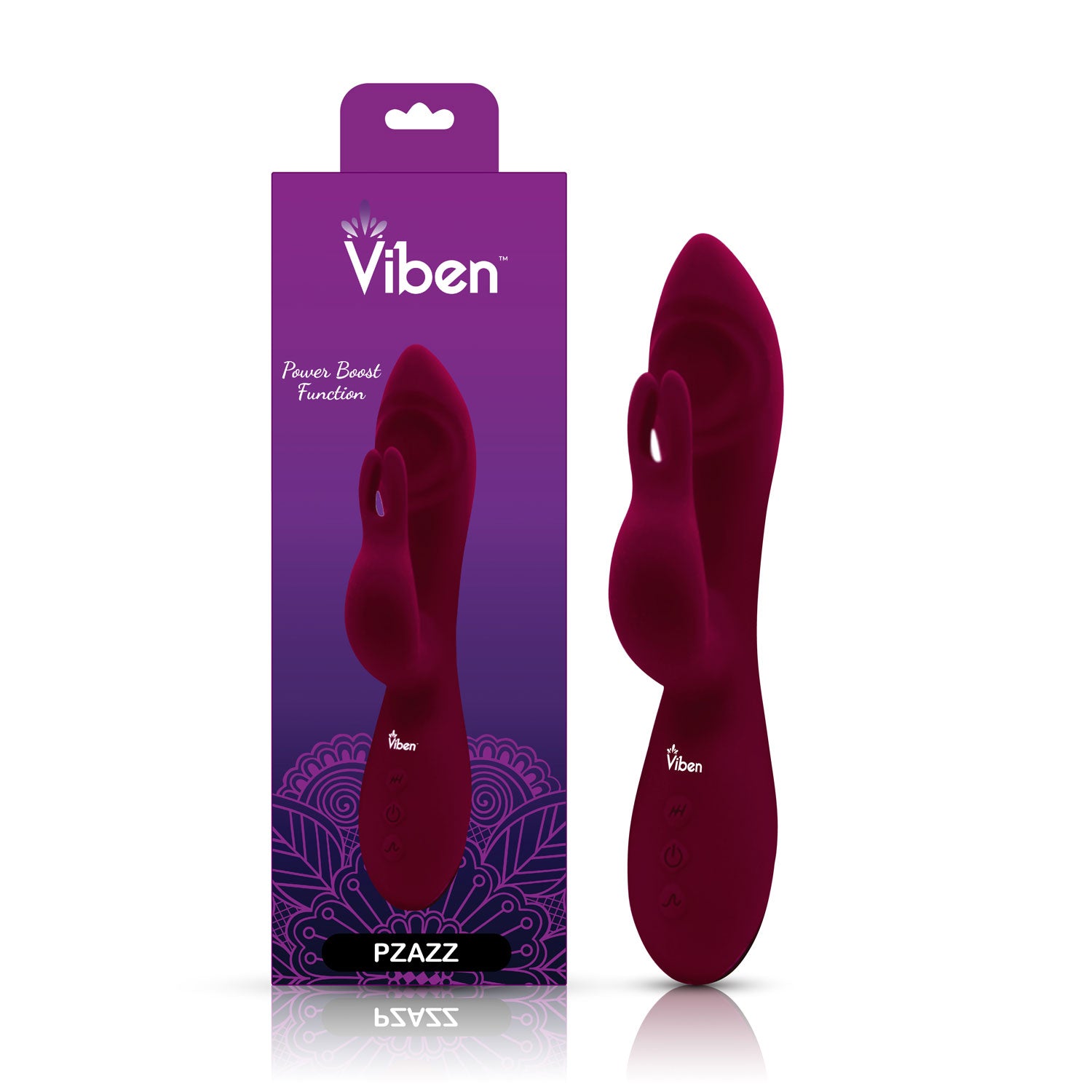 Viben Pzazz Thumping Rabbit Ruby > Vibrators > Ladies > Rabbit