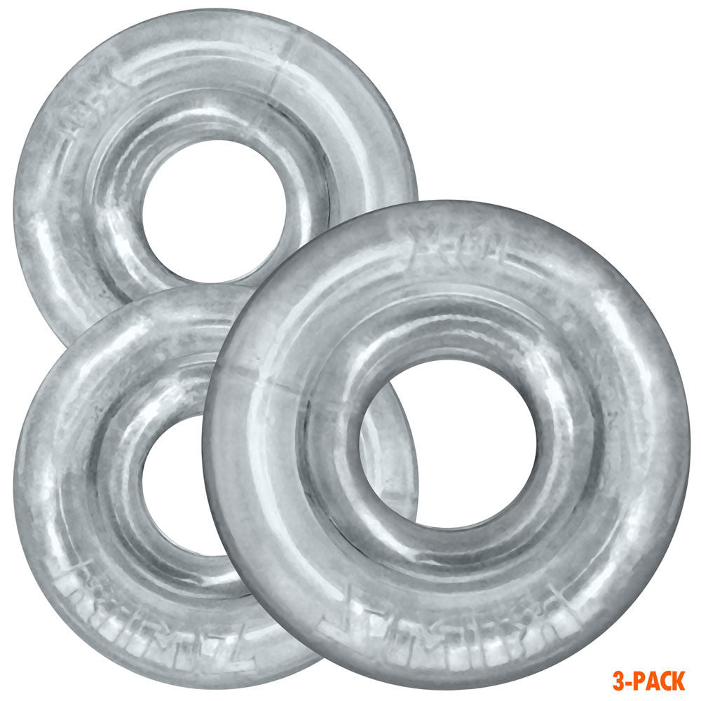 Rimringz Multi Size 3 Pack – Plush Soft Comfort Cockring Set Secondary image