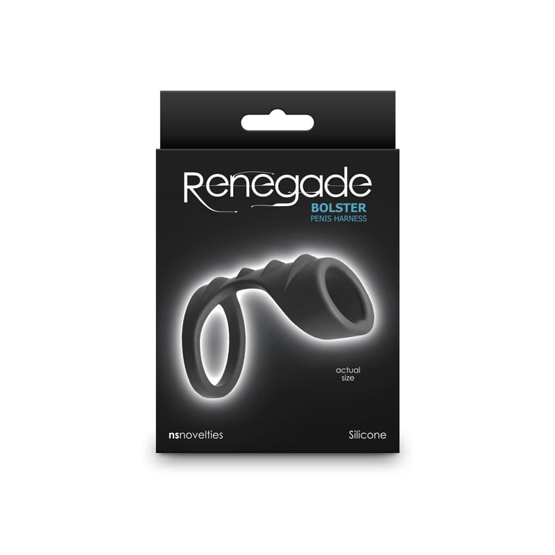 NS Novelties COCK RINGS Black Renegade Bolster - 657447108396