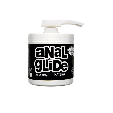 Doc Johnson Natural Anal Lube 4.5 Oz (127g) Clear Unscented Lubricant Default Title > Lube > Anal