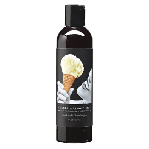 Edible Massage Oil Succulent Strawberry Flavored 237ml Bottle > Essentials > Massage Oil