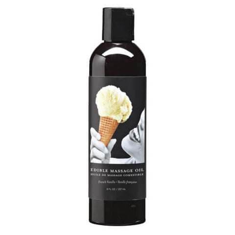 Edible Massage Oil Succulent Strawberry Flavored 237ml Bottle > Essentials > Massage Oil
