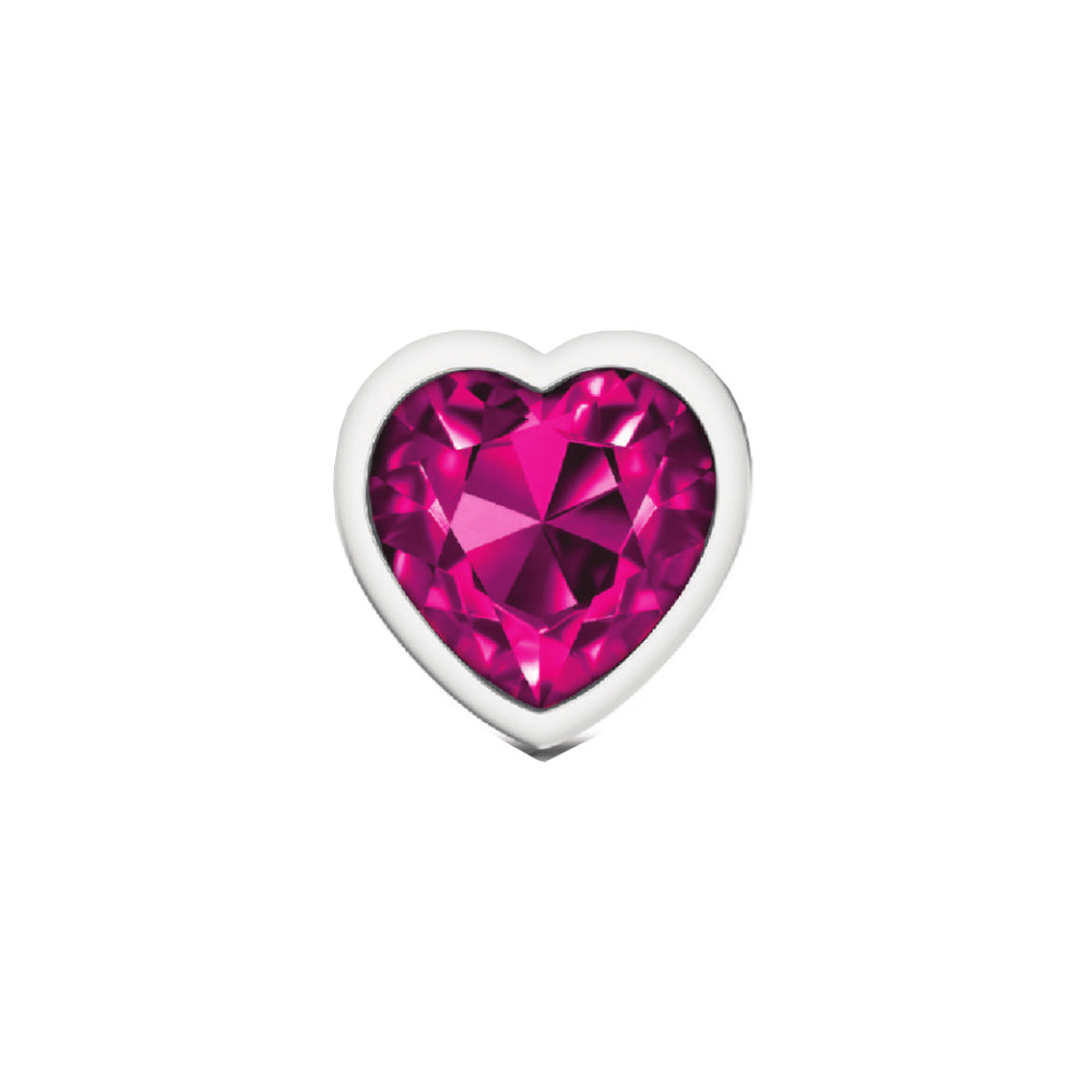 Cheeky Charms Heart Jewel Butt Plug