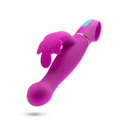 Aria Naughty AF Plum 18.4 cm Butterfly Vibrator > Vibrators > Ladies > Rabbit