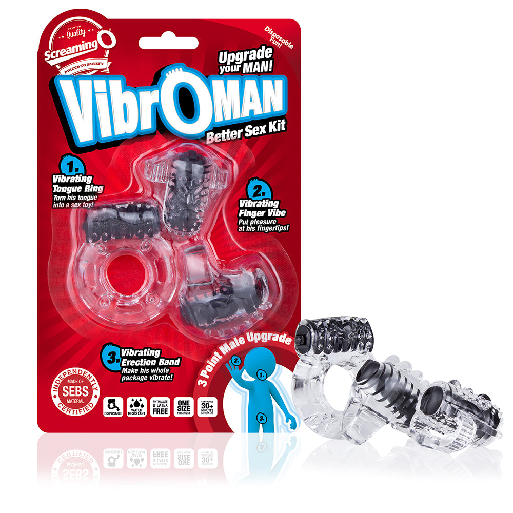 Vibroman Starter Kit – Mini Vibrators Exploration Sex Toy Set > Sex Toys > Couples Toys