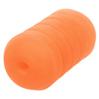 Pop Sock Ribbed Reversible Stroker Soft Tight Stretchy Material Orange > Sex Toys For Men > Masturbators Cup