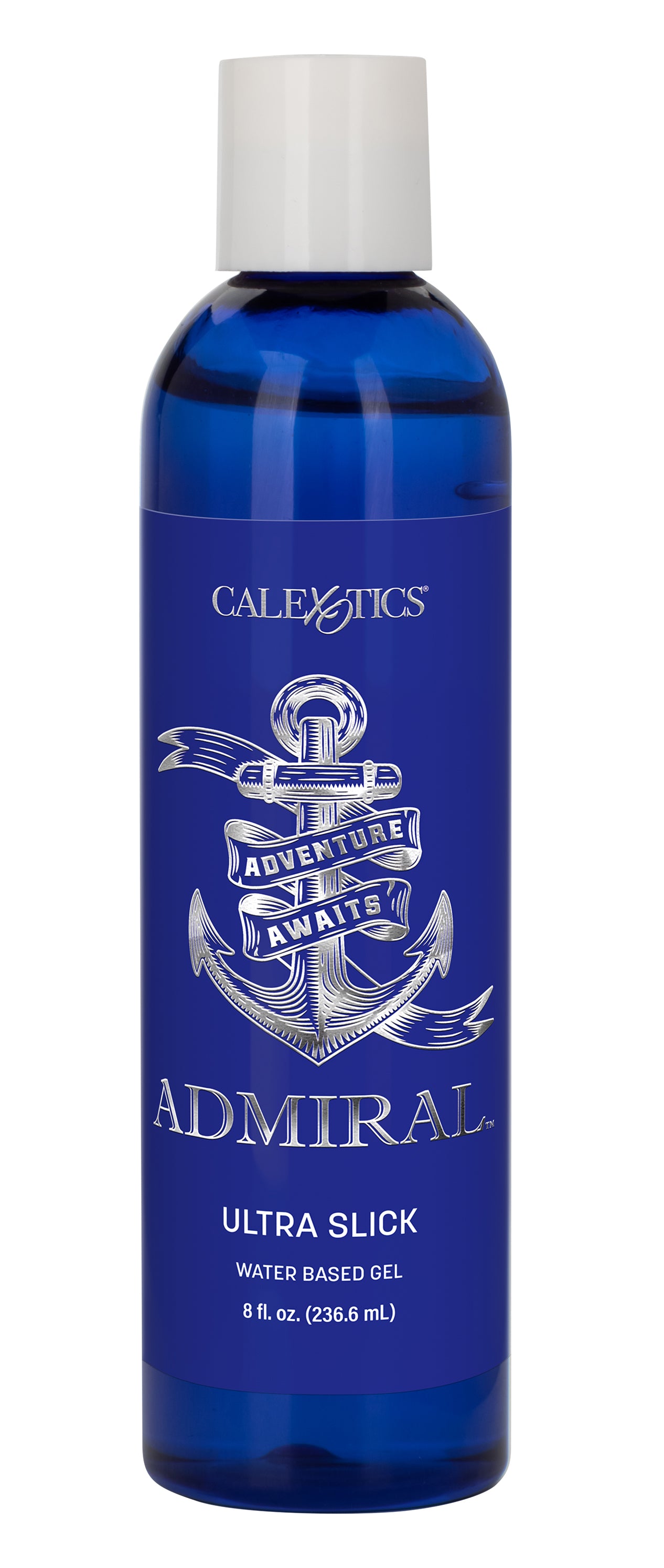 Admiral Ultra Slick Water Based Gel Lubricant 8 Fl Oz Clear Default Title > Lube > Water Based