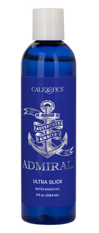 Admiral Ultra Slick Water Based Gel Lubricant 8 Fl Oz Clear Default Title > Lube > Water Based