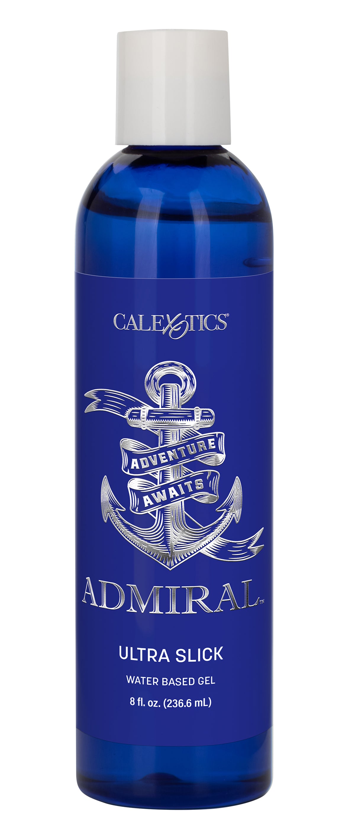 Admiral Ultra Slick Water Based Gel Lubricant 8 Fl Oz Clear Default Title > Lube > Water Based