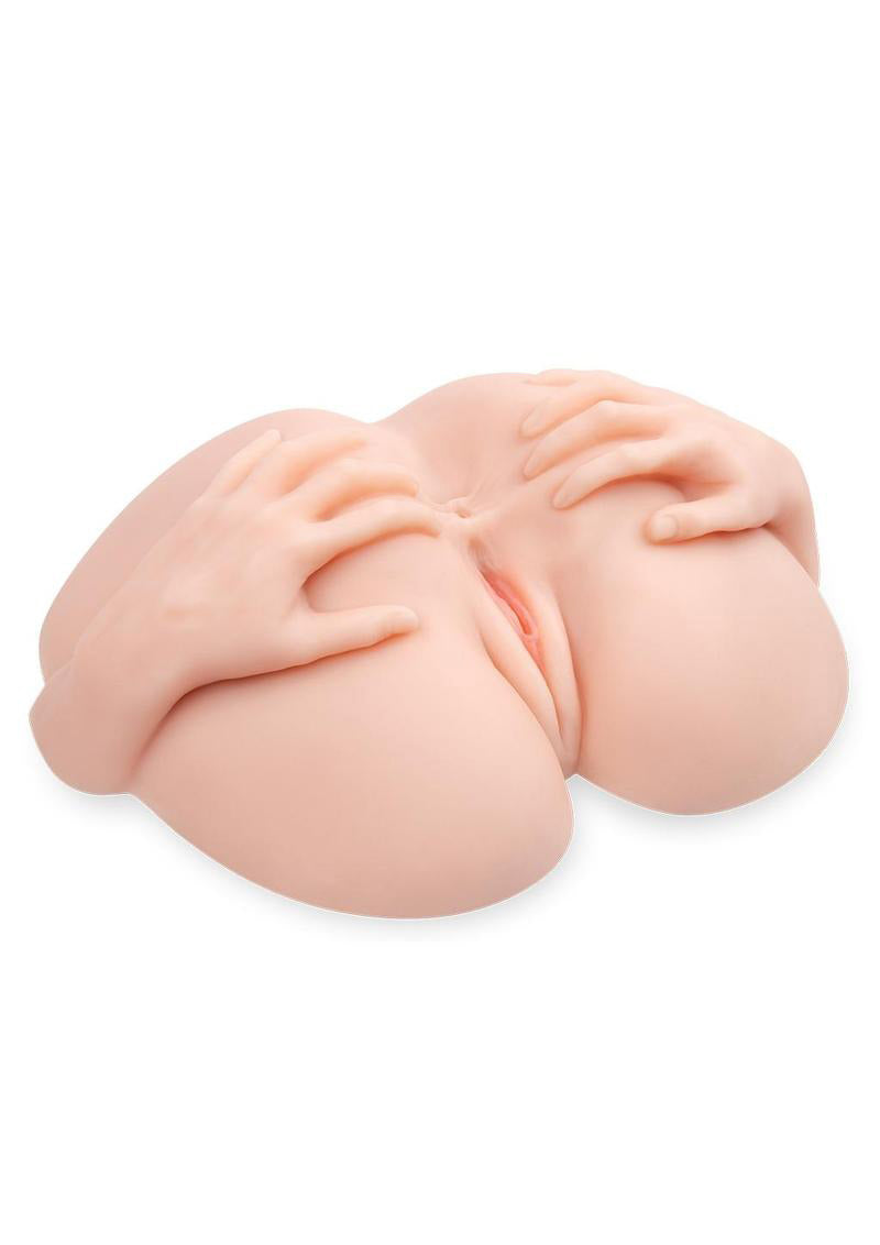 Zolo Stroke Off Vibrating Spread Wide Pussy & Ass Masturbator Flesh Strokers - Manual