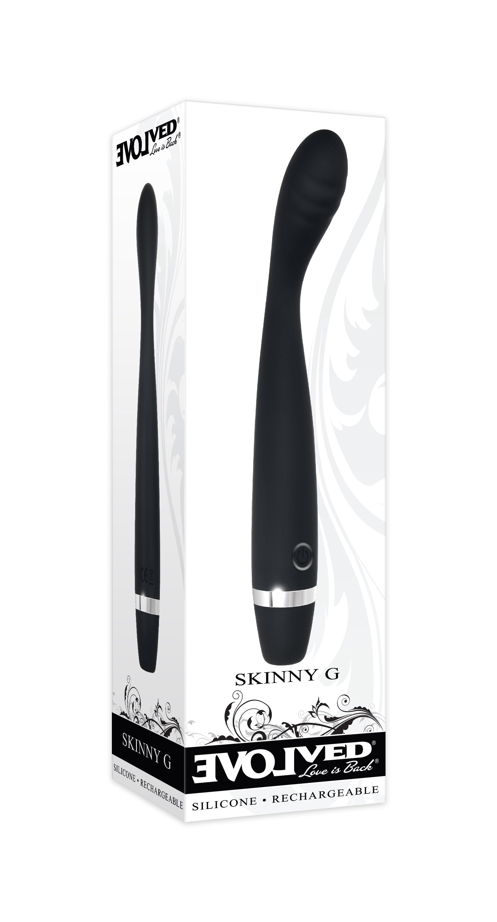 Evolved Skinny G – USB Rechargeable Slim 17.8 cm Vibrator > Sex Toys For Ladies > G-Spot Vibrators