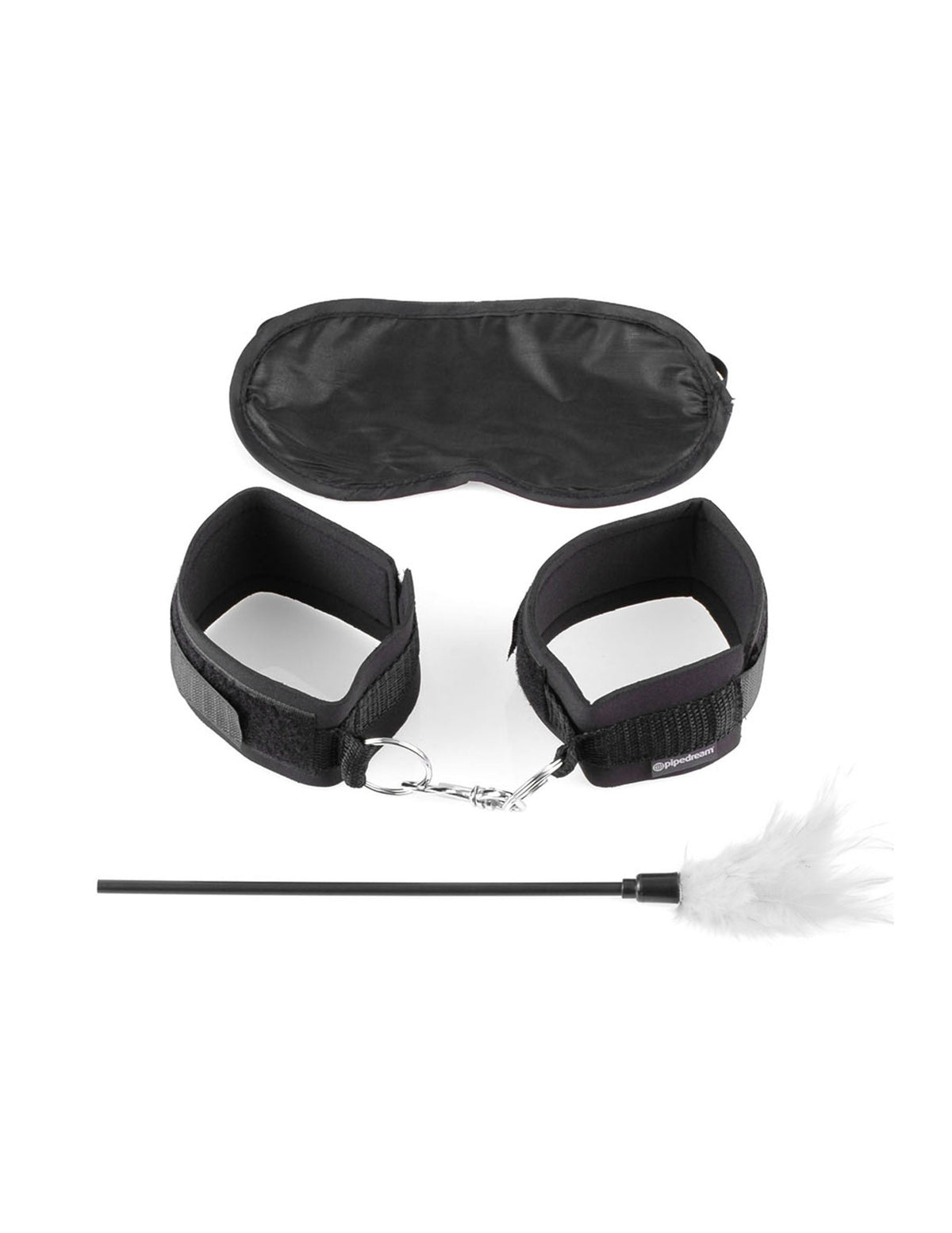 Fetish Fantasy Series Sensual Seduction Kit Three Piece Set Black > Bondage Gear > Restraints