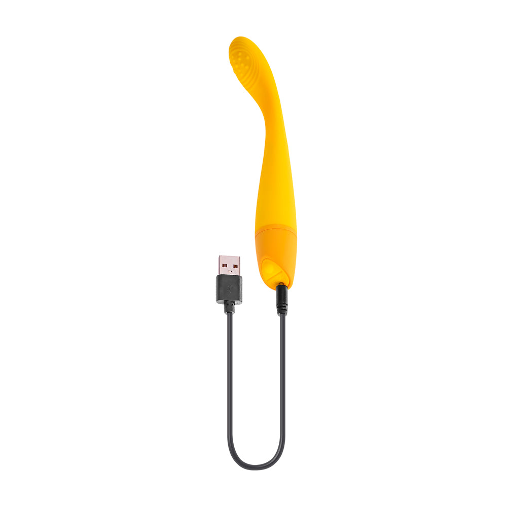Selopa LEMON SQUEEZE Slim Vibe 18.4cm Waterproof Toy > Sex Toys For Ladies > G-Spot Vibrators