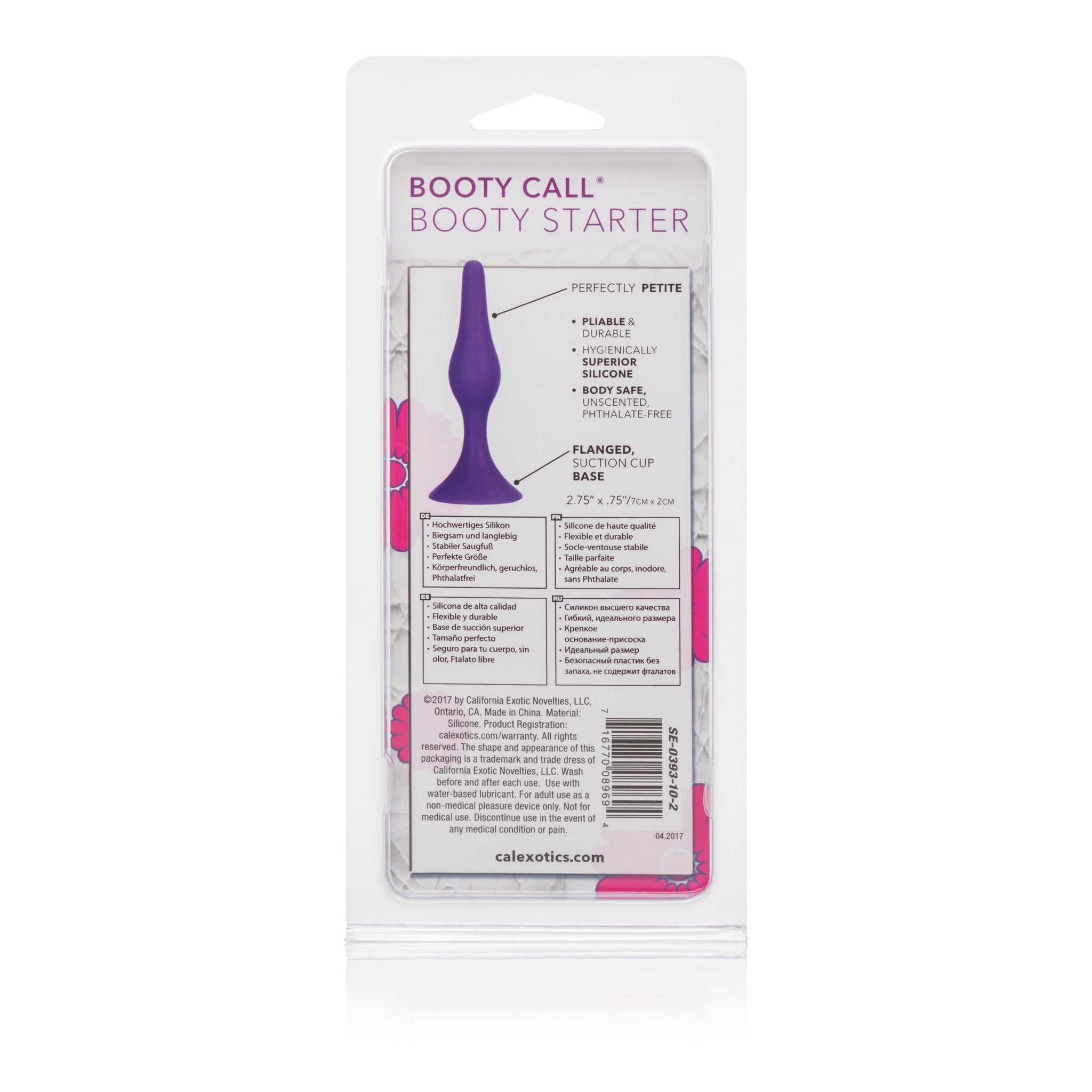 CalExotics Booty Call Booty Starter – Beginner Anal Toy > Anal Range > Anal Probes