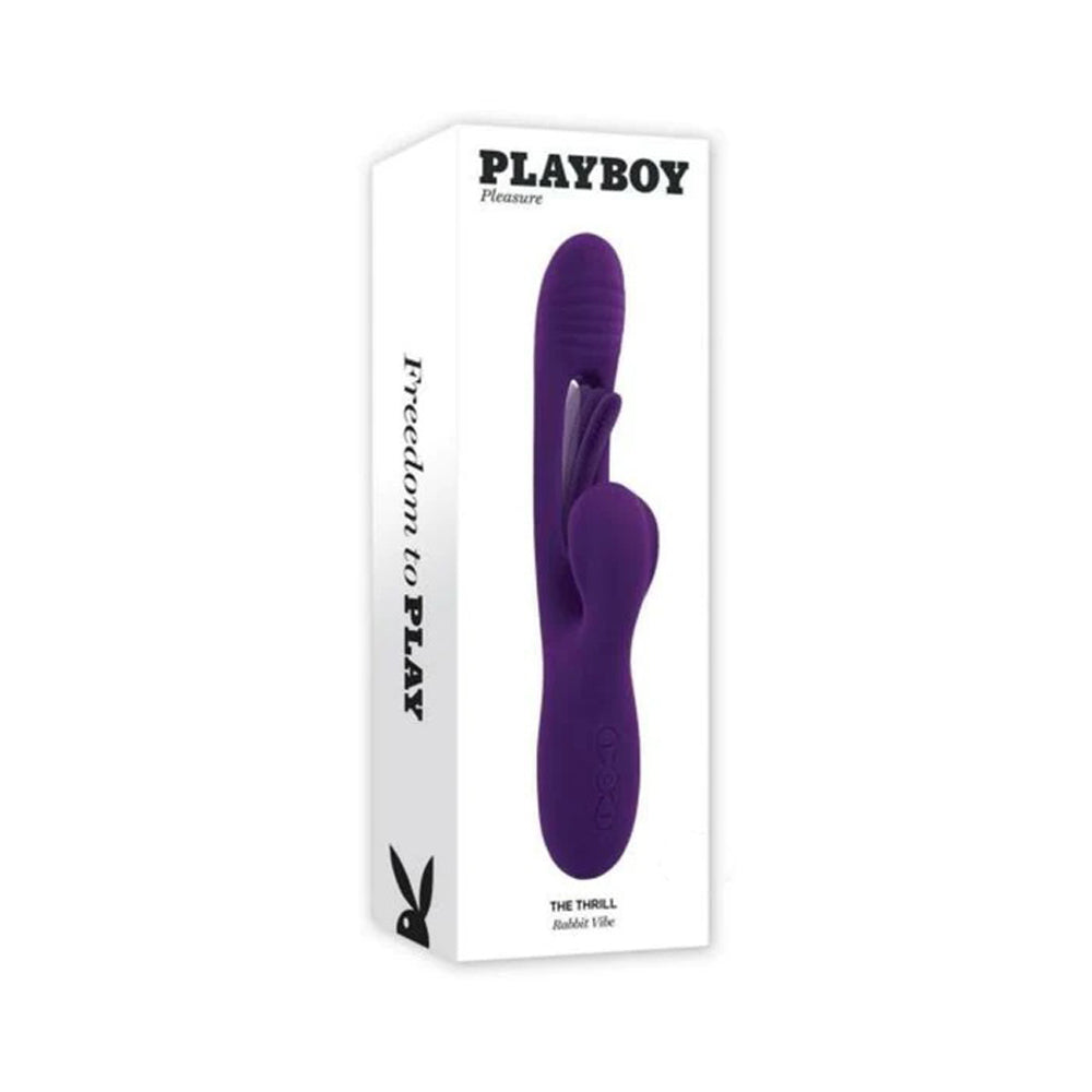 Playboy Pleasure THE THRILL Rabbit Vibrator with 7 Speeds > Vibrators > Ladies > Rabbit