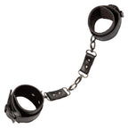 Euphoria Collection Black Adjustable Hand Cuffs with Velvet Interior and Vegan Leather Exterior > Bondage Gear > Restraints