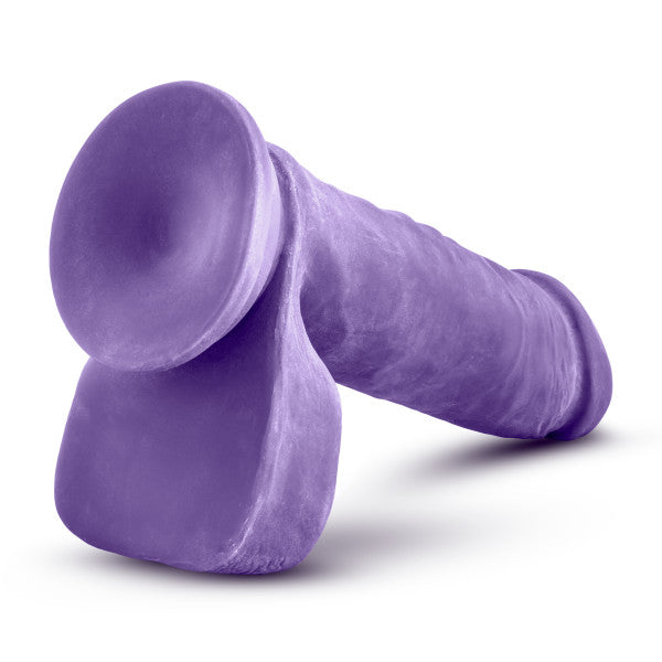 Au Naturel Bold Hero 8 Inch Dildo Purple > Dildos > Realistic Dildos
