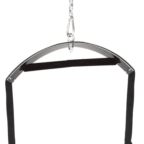 Lux Fetish Fantasy Swing Adjustable Black Bedroom Restraint > Sex Toys > Swings & Slings