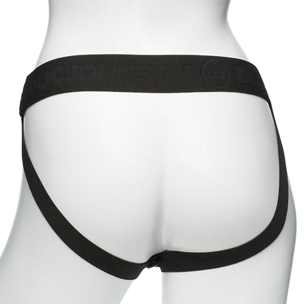 Be Daring 7 Inch Bulbed Dong 2 Piece Hollow Silicone Strap-On Set > Dildos > Hollow Strap Ons