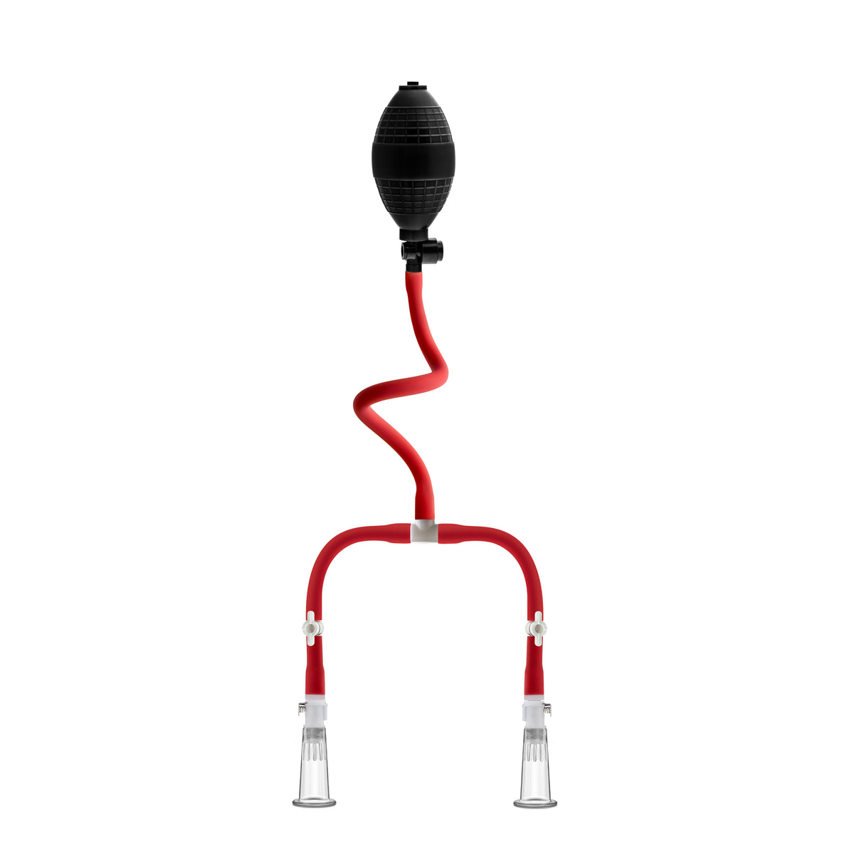 Temptasia Nipple Squeeze Pump System in Black > Sex Toys > Nipple Suckers