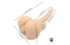 Kiotos 2-in-1 Masturbator and Dildo – Realistic TPE Toy > Sex Toys For Men > Masturbators > Manual